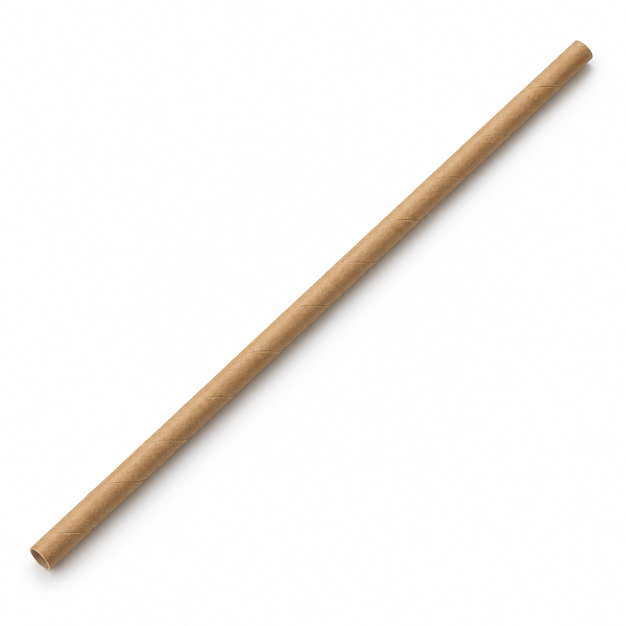 Paper Straws, 6 mm x 197 mm, Biodegradable & Compostable Kraft Paper Drinking Straws (Pack of 100)