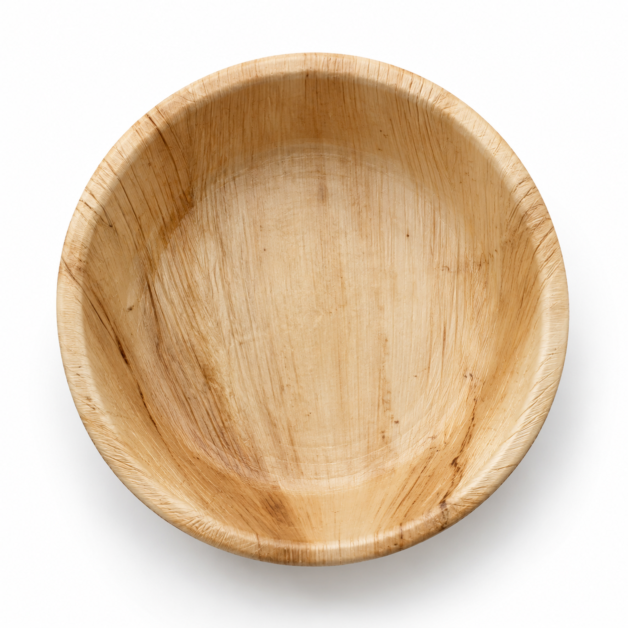 Areca Leaf Bowls, 6 Inch Round, Biodegradable & Compostable Disposable Bowls (Pack of 25)