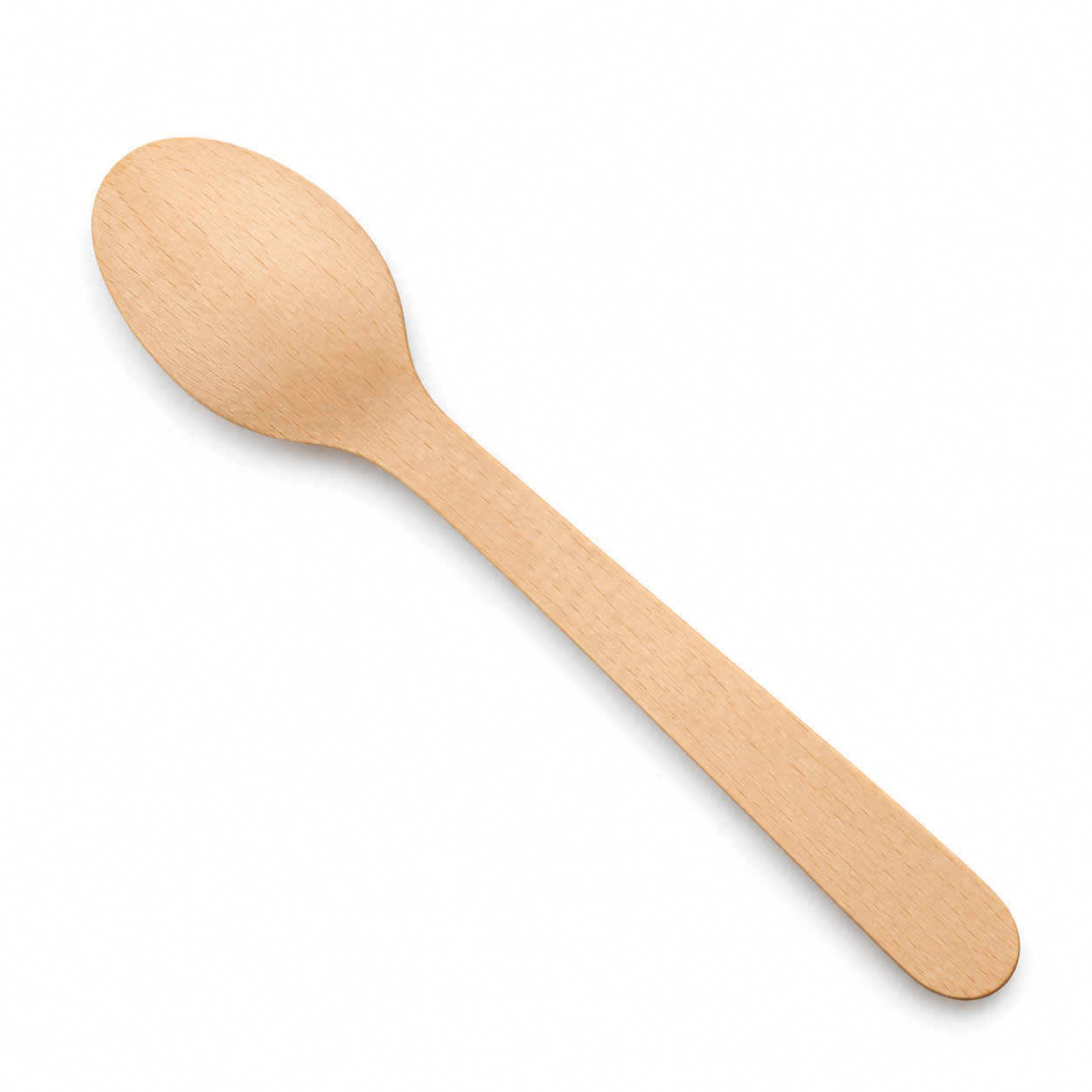 Wooden Spoons, 6 Inch (16 cm), Biodegradable & Compostable Disposable Birch Wood Spoons (Pack of 100)