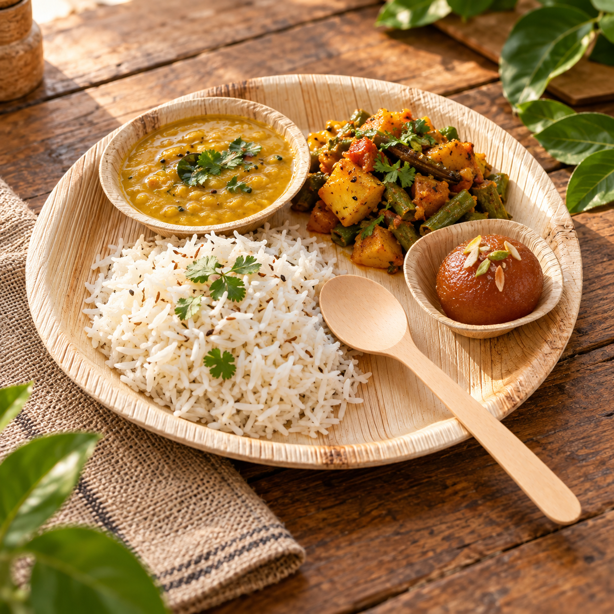Wooden Spoons, 6 Inch (16 cm), Biodegradable & Compostable Disposable Birch Wood Spoons (Pack of 100)